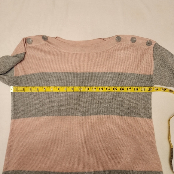 Vince Camuto Color Block Striped Sweater - Picture 8 of 12